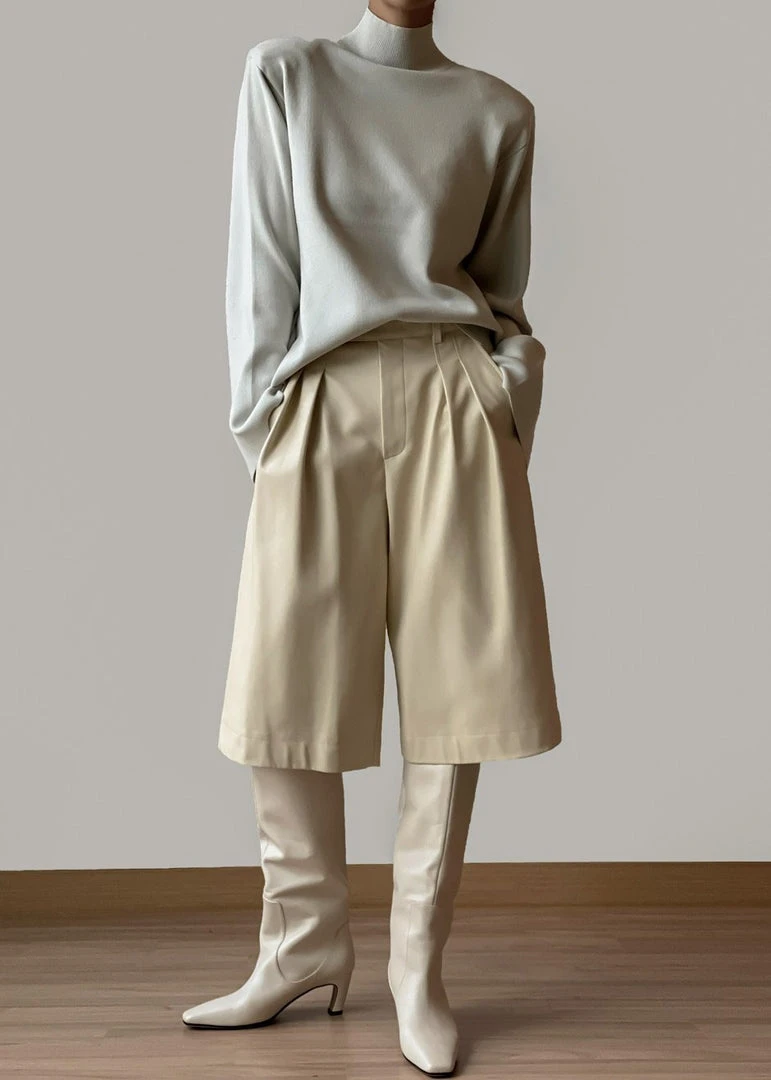 The Frankie Shop Hama Turtleneck - Birch