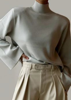 The Frankie Shop Hama Turtleneck - Birch