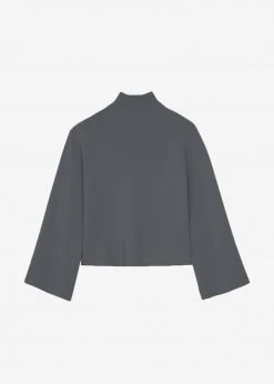 The Frankie Shop Hama Turtleneck - Charcoal CLOTHING