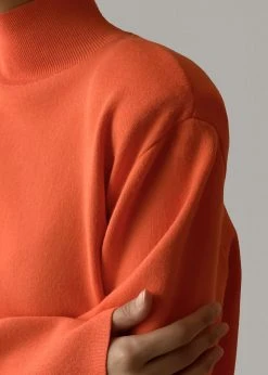 The Frankie Shop Hama Turtleneck - Tangerine CLOTHING