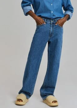 Angelo Bianco CLOTHING Hari Straight Jeans - Dark Indigo