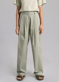 Inni Hattie Pleated Pants - Sage