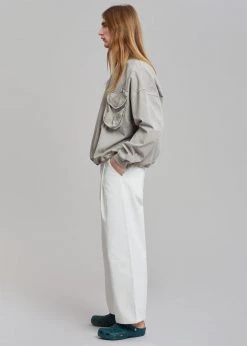 The Frankie Shop Men Hez Sweatshirt - Light Grey