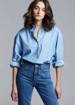 Breathe CLOTHING High Rise Slim Tapered Jean - Worn Wash