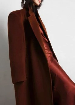 Paper Moon Holly Oversized Coat - Amber CLOTHING