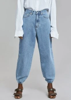 Angelo Bianco CLOTHING Hutch Denim Jogger - Worn Wash