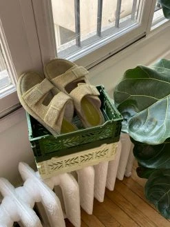 SHOES Ilio Smeraldo X TFS Terrycloth Chunky Sandal - Kaki