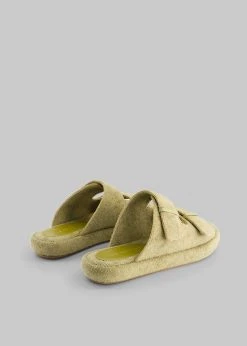 SHOES Ilio Smeraldo X TFS Terrycloth Chunky Sandal - Kaki