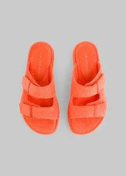 Ilio Smeraldo X TFS Terrycloth Chunky Sandal - Orange SHOES
