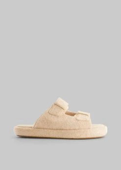 SHOES Ilio Smeraldo X TFS Terrycloth Chunky Sandal - Sand