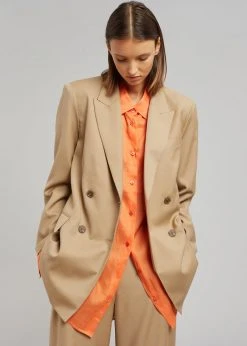 Blossom Irina Blazer - Camel CLOTHING