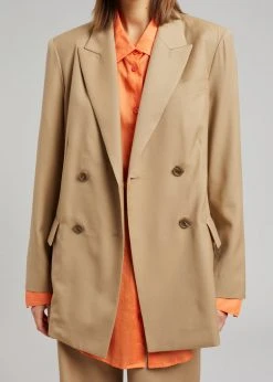 Blossom Irina Blazer - Camel CLOTHING