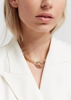 ACCESSORIES Laura Lombardi Isa Chain Necklace - Gold