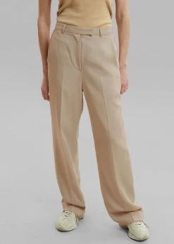The Frankie Shop CLOTHING Isla Tailored Trousers - Natural