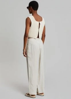 Platz Jago Linen Pants - Sand