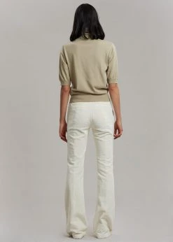 The Frankie Shop CLOTHING Janis Corduroy Pants - White