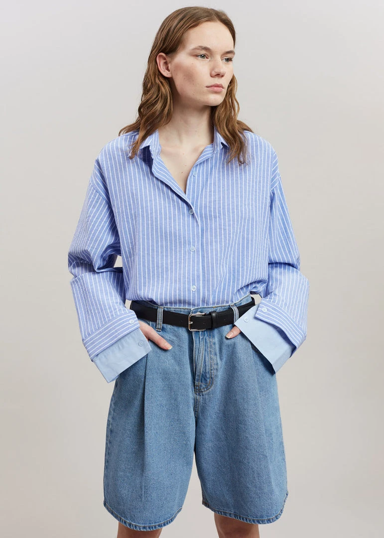 Brick Lane CLOTHING Joss Denim Shorts - Worn Wash