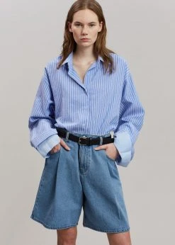 Brick Lane CLOTHING Joss Denim Shorts - Worn Wash