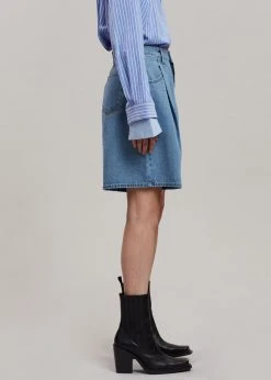 Brick Lane CLOTHING Joss Denim Shorts - Worn Wash