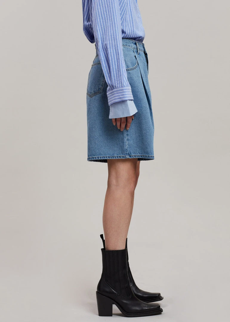 Brick Lane CLOTHING Joss Denim Shorts - Worn Wash