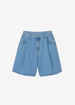 Brick Lane CLOTHING Joss Denim Shorts - Worn Wash