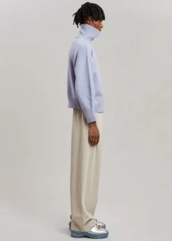 The Frankie Shop CLOTHING Joya Roll Neck Sweater - Lavender