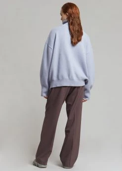 The Frankie Shop CLOTHING Joya Roll Neck Sweater - Lavender