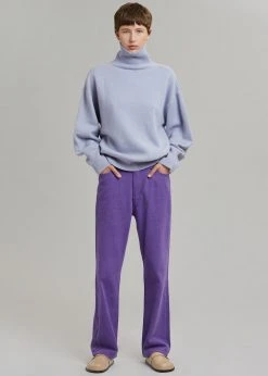 The Frankie Shop CLOTHING Joya Roll Neck Sweater - Lavender