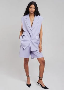 The Frankie Shop CLOTHING Jule Vest - Lilac