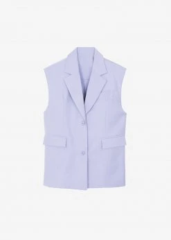 The Frankie Shop CLOTHING Jule Vest - Lilac