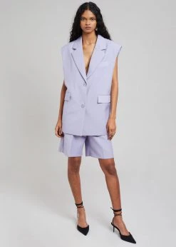 The Frankie Shop CLOTHING Jule Vest - Lilac