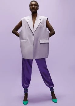 The Frankie Shop CLOTHING Jule Vest - Lilac