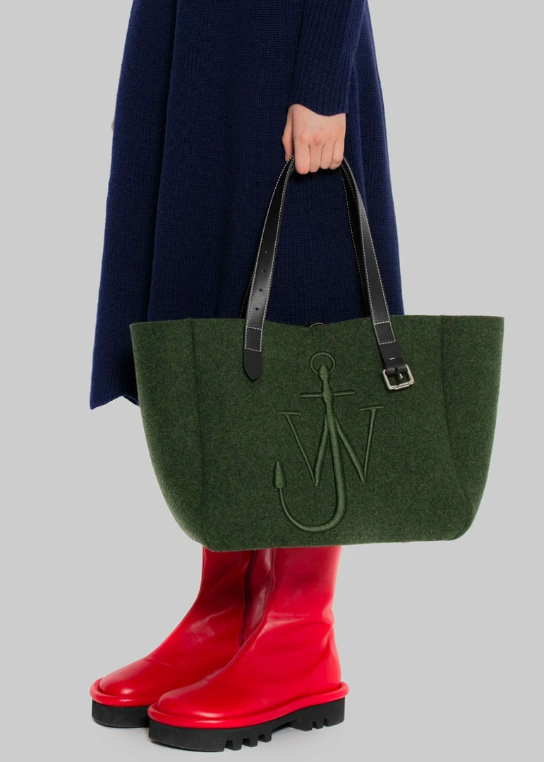 ACCESSORIES JW Anderson Belt Tote - Dark Olive