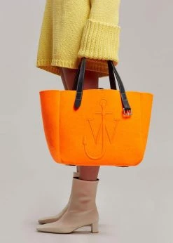 JW Anderson Belt Tote - Neon Orange