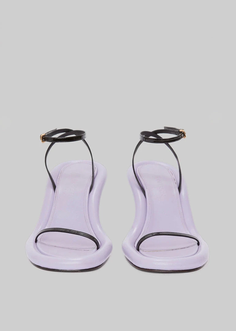 SHOES JW Anderson Bumper Heel Sandal - Lilac/Black