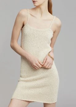 JW Anderson Fitted Camisole Mini Dress - Natural