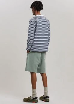 Men JW Anderson Long Sleeve Crewneck Tee - Black/White