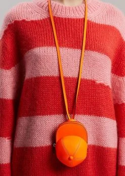 JW Anderson Nano Cap Bag - Neon Orange Men