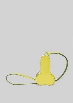 JW Anderson Penis Coin Purse - Yellow