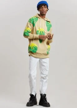 JW Anderson Strawberry Hoodie - Natural/Green