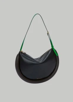 JW Anderson The Bumper Moon - Black/Mocha/Green