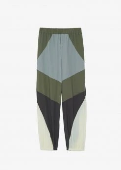 Black Fuchsia CLOTHING Kahlo Joggers - Green Combo