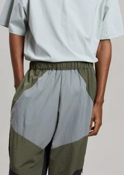 Black Fuchsia CLOTHING Kahlo Joggers - Green Combo