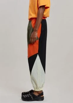 Black Fuchsia CLOTHING Kahlo Joggers - Orange Combo