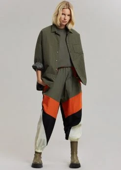 Black Fuchsia CLOTHING Kahlo Joggers - Orange Combo