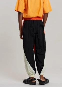 Black Fuchsia CLOTHING Kahlo Joggers - Orange Combo