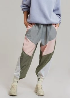 Black Fuchsia Kahlo Joggers - Pink Combo