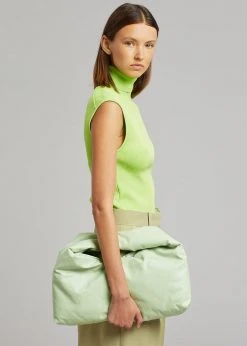 KASSL Editions Anchor Small Oil Bag - Pistachio