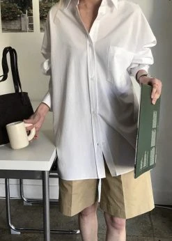 The Frankie Shop Kat Shirt - White