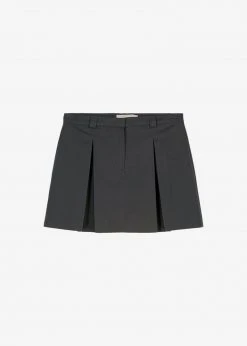3.another Kitou Mini Skirt - Charcoal CLOTHING